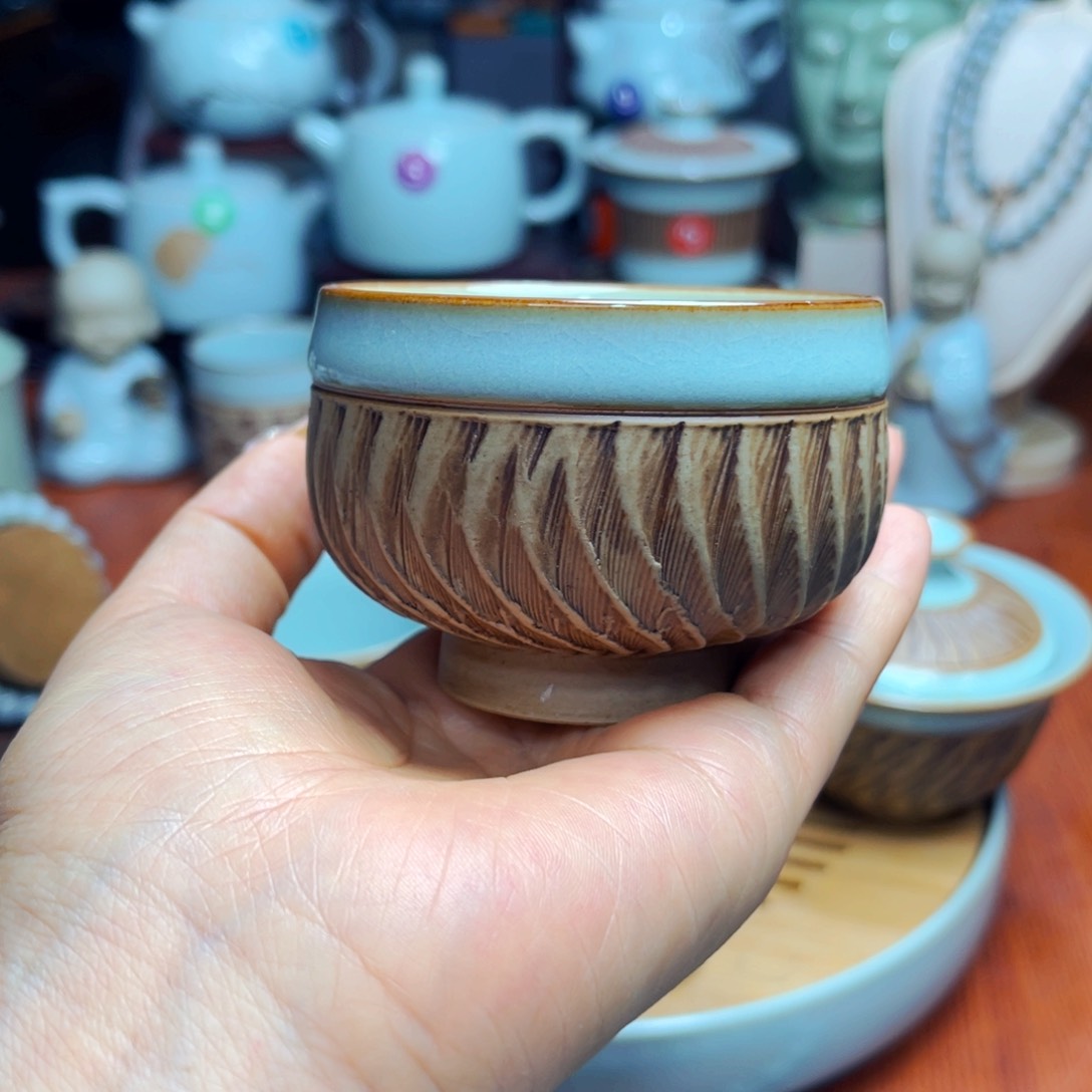 【闪购商品】河南御龍窑，茶器摆件，手串