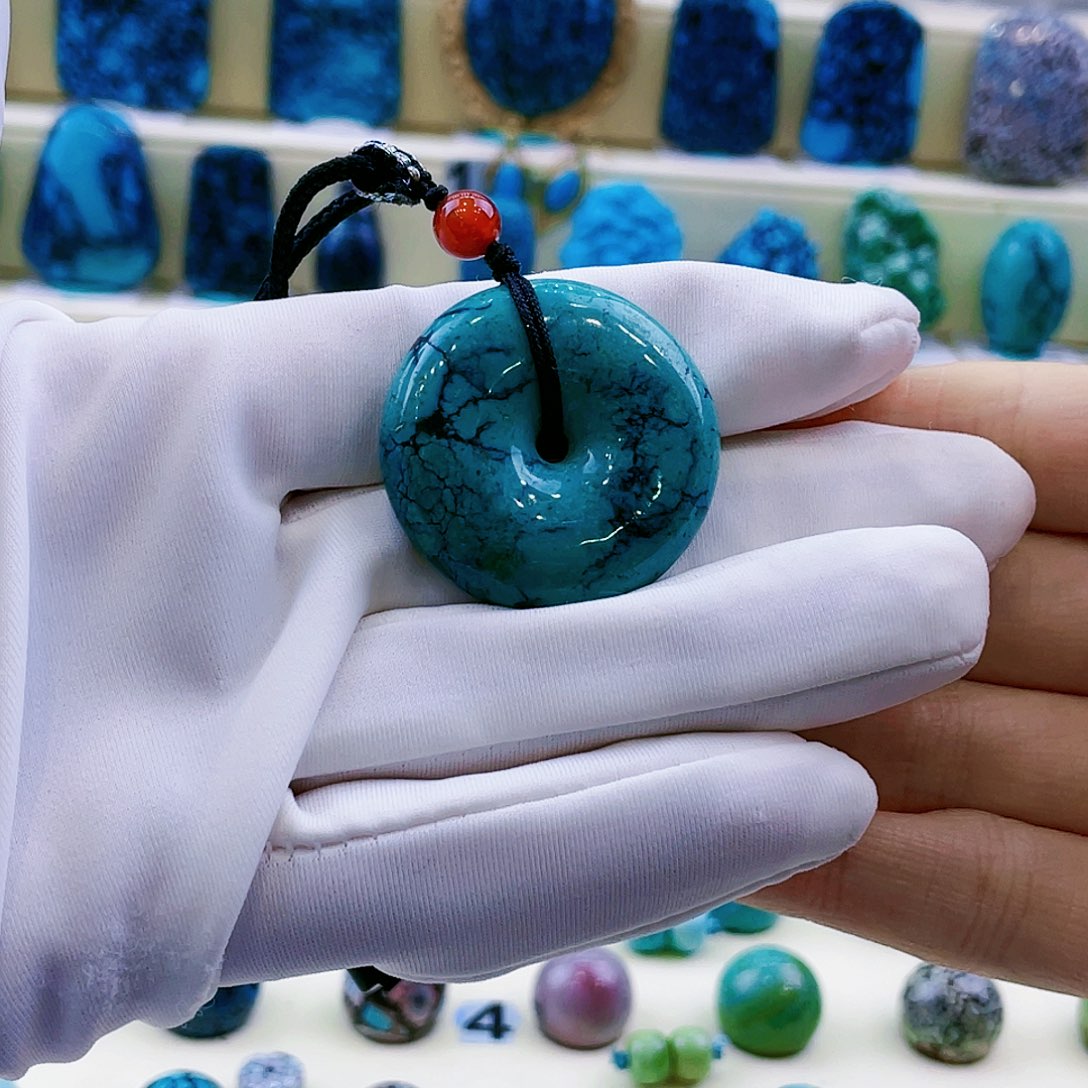 绿松石挂件未镶嵌