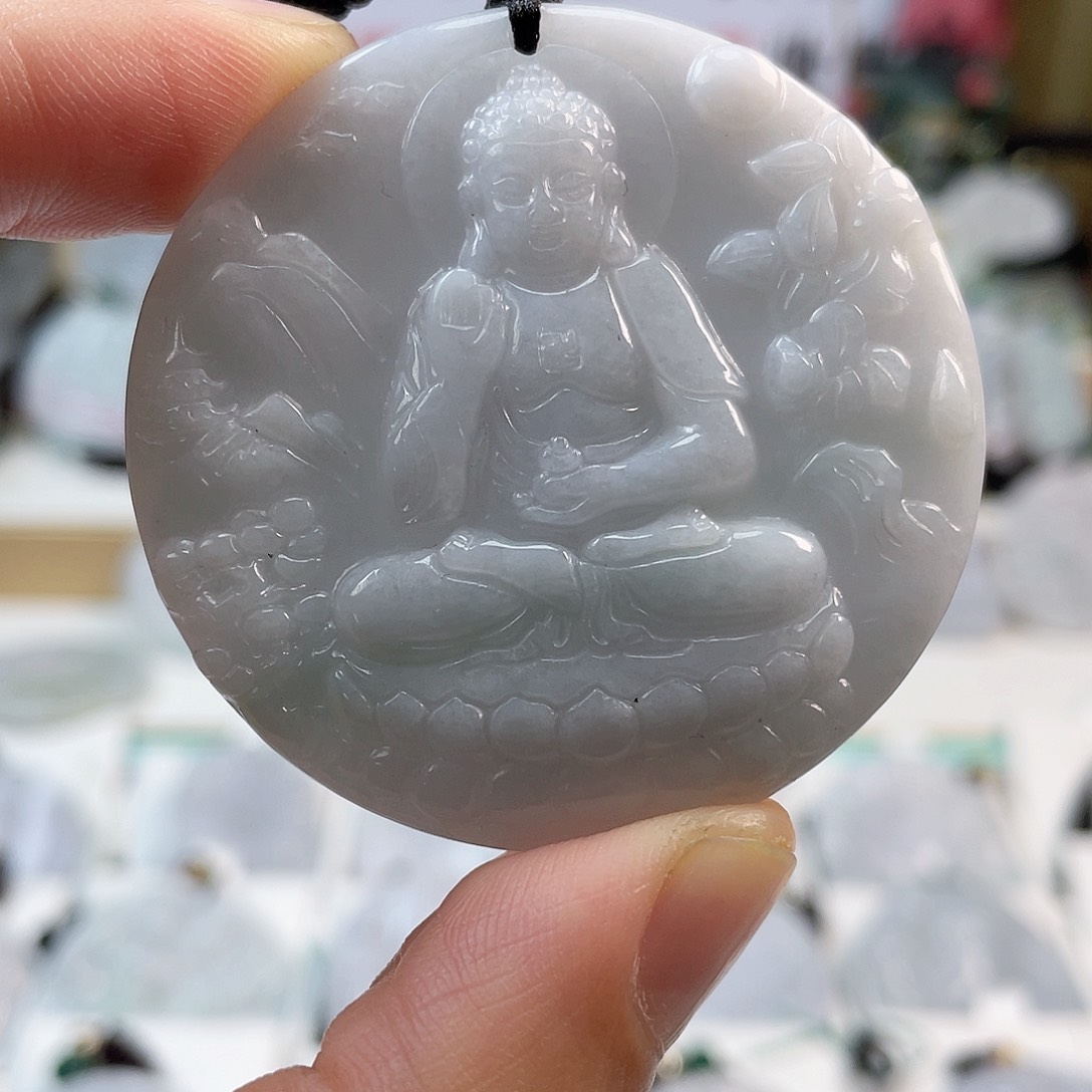 翡翠颈饰未镶嵌0899挂件