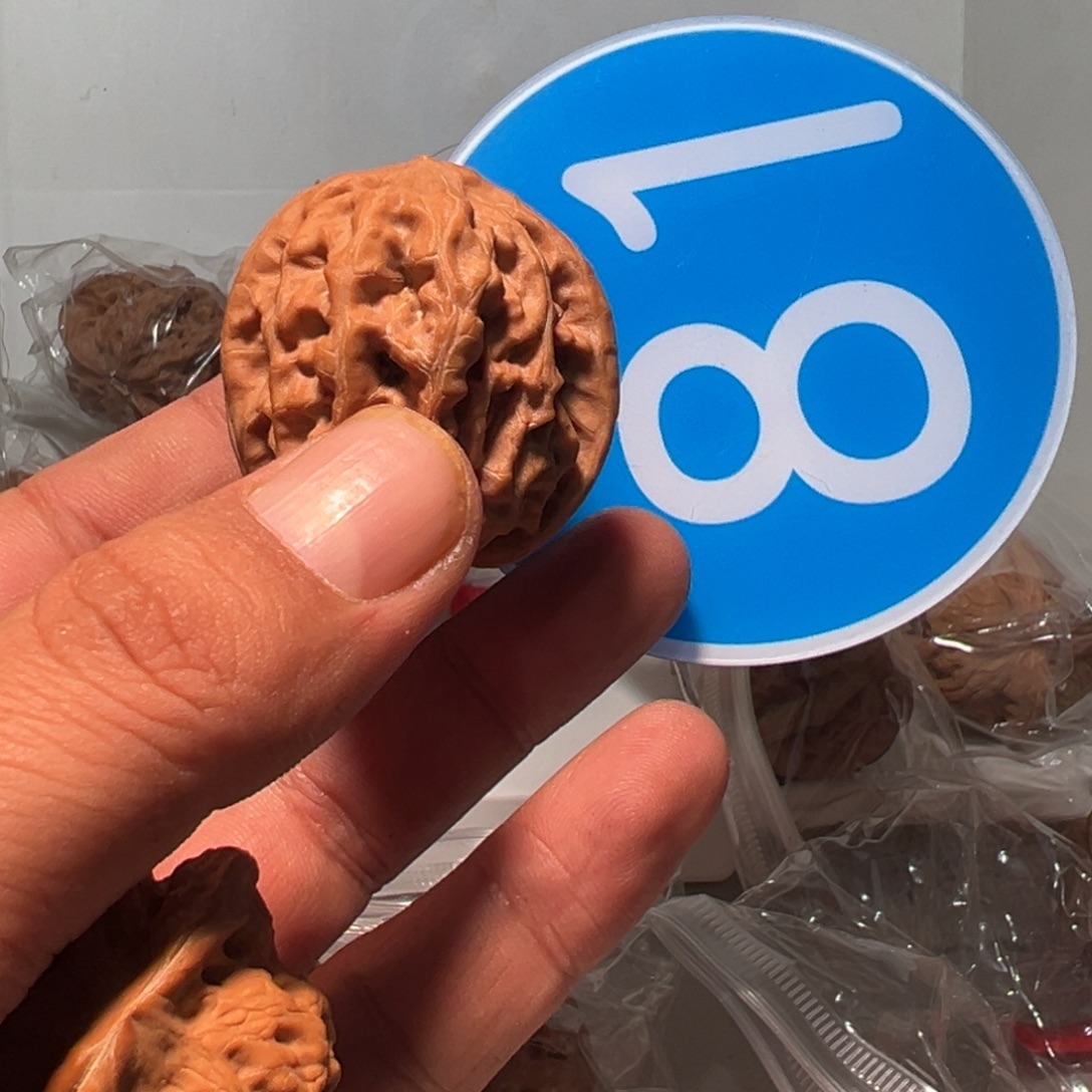 用***9文玩核桃，蓝色81号