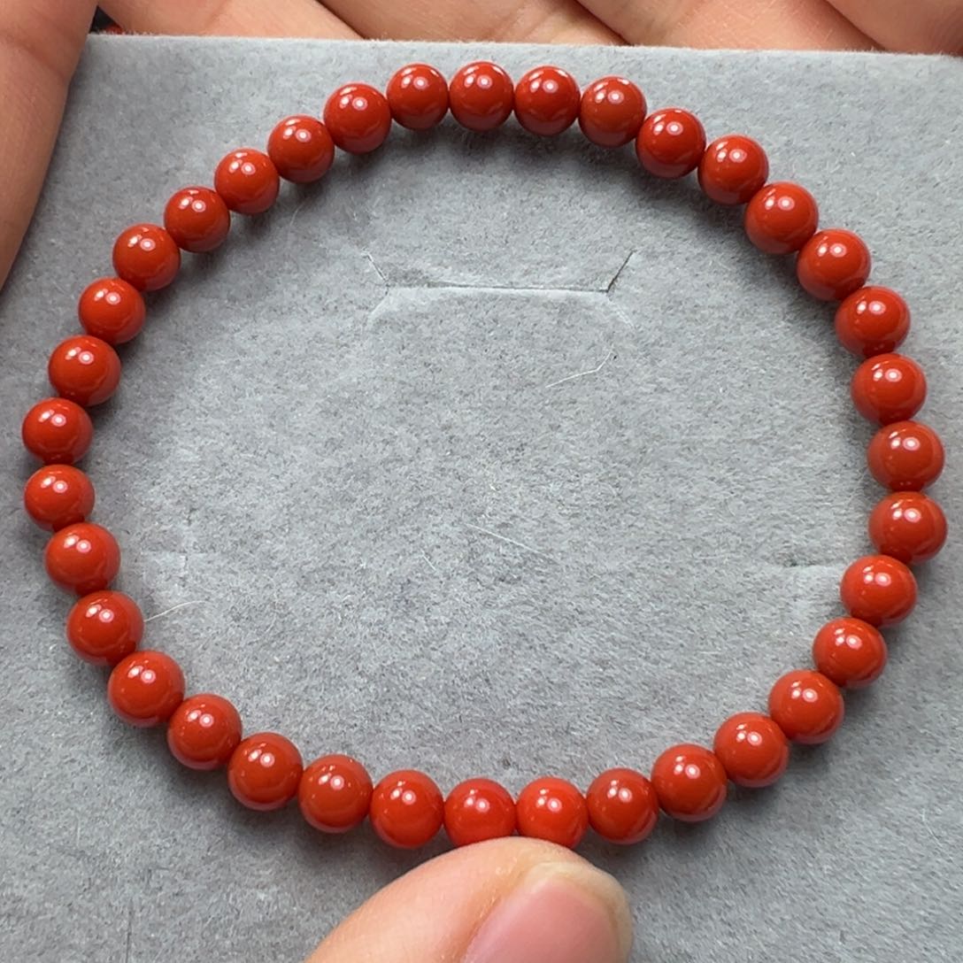 南红玛瑙手串未镶嵌