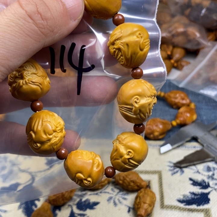 橄榄核手串/手链橄榄核雕工艺手串