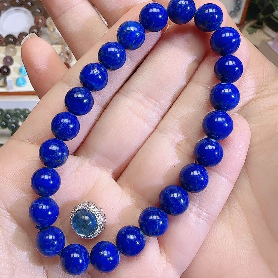 青金石手链未镶嵌漫*?青金