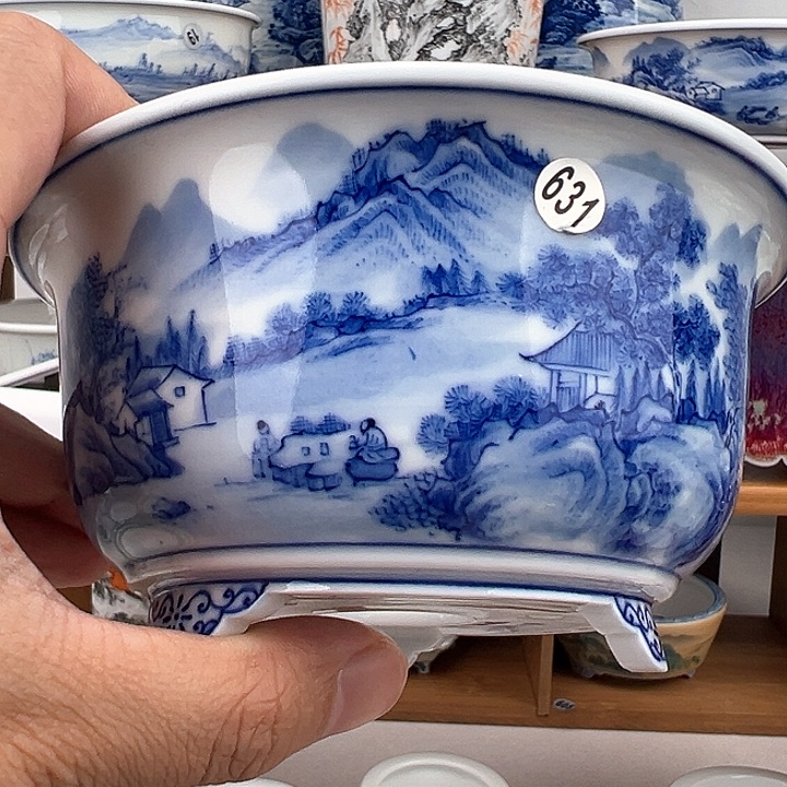 红陶言*手工盆景花盆