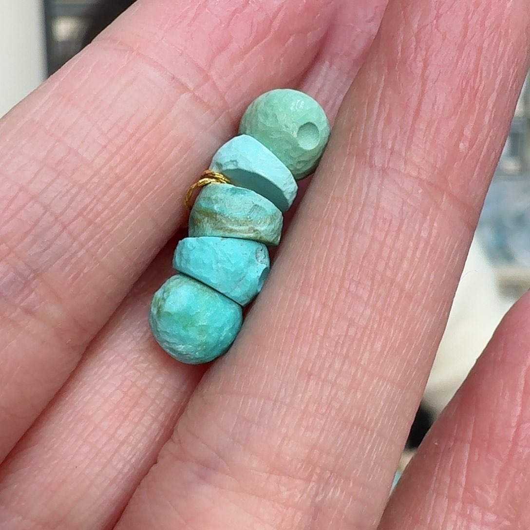 绿松石珠宝奇石未镶嵌