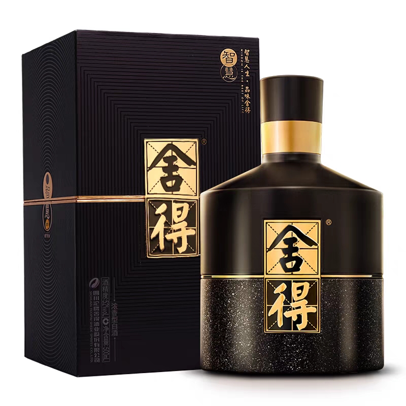 舍得智慧舍得 浓香型白酒 52度500mL*1瓶