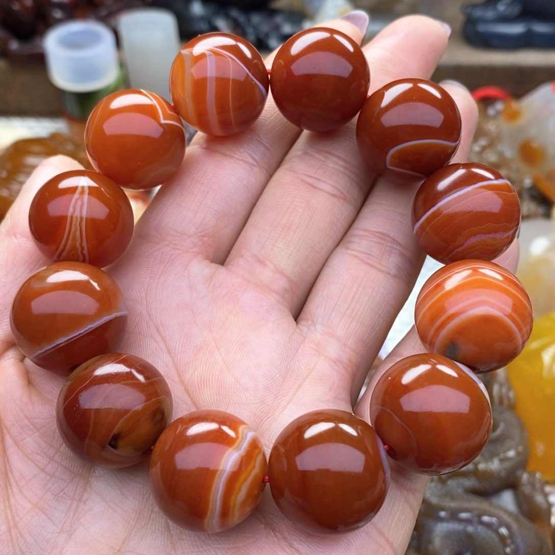 玛瑙/玉髓手串未镶嵌