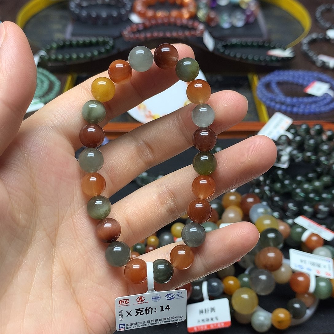 水晶手链未镶嵌手链