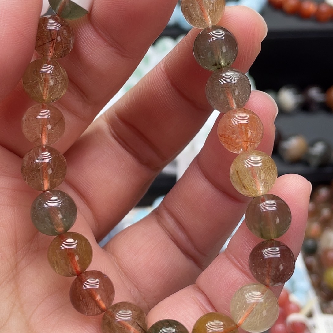 未镶嵌水晶手链天然手链