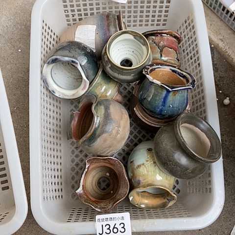 紫砂花盆363瑕疵品无售后有磕碰