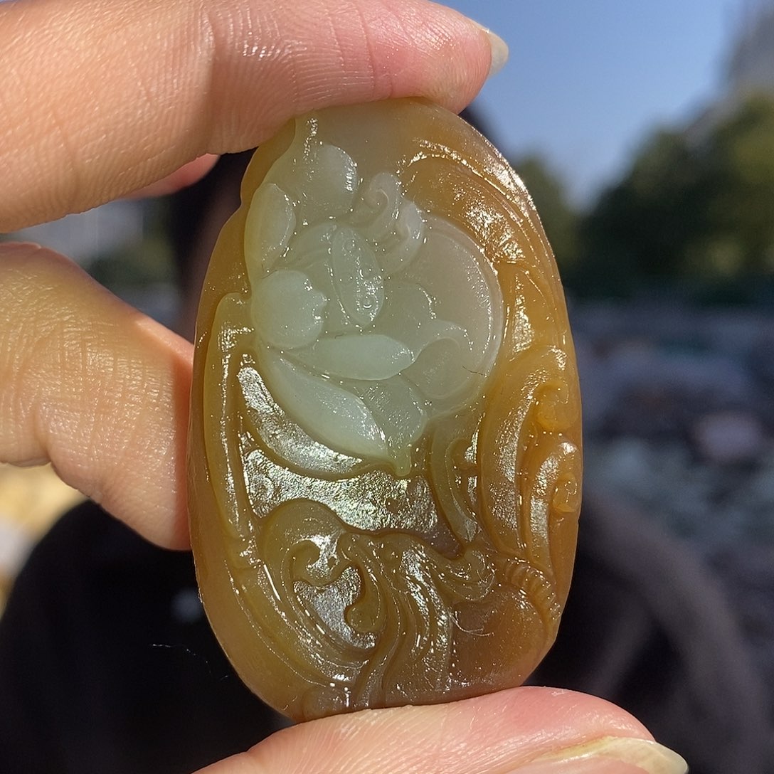颈饰未镶嵌和田玉