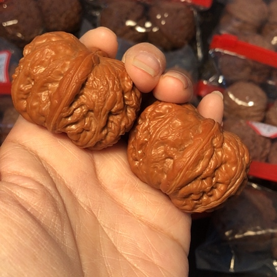 文玩核桃吊坠石***栎元宝41