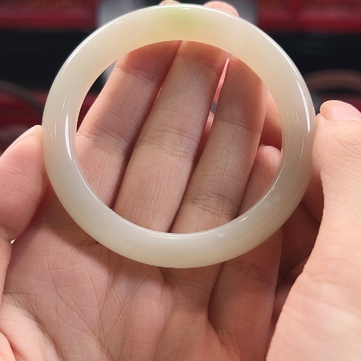 未镶嵌手镯和田玉56.2