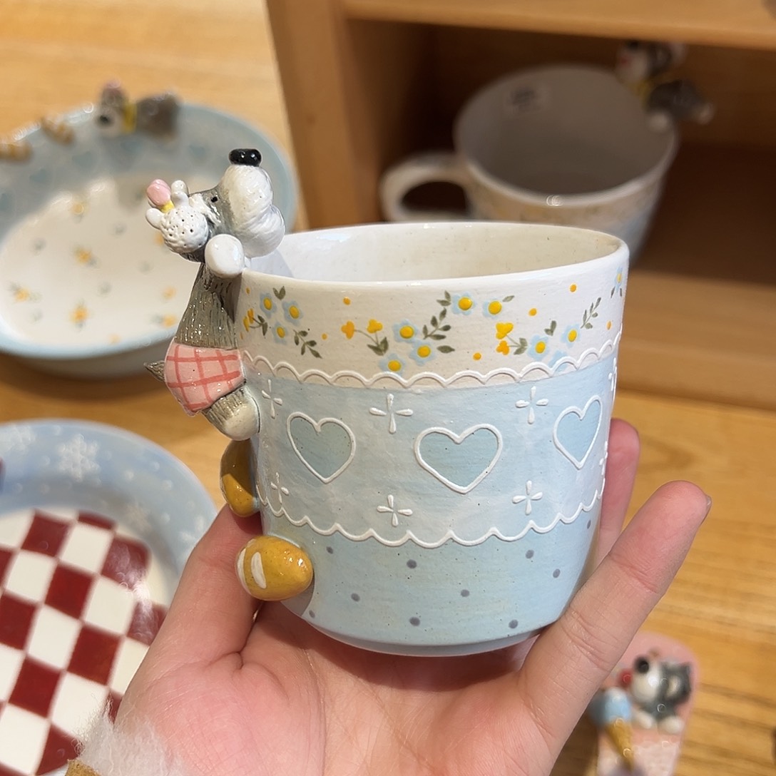 陶瓷杯子手作陶瓷杯子