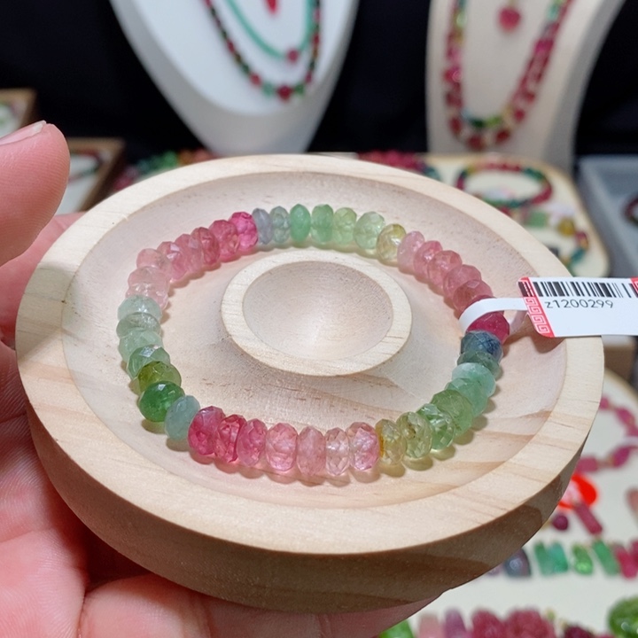 碧玺手链未镶嵌碧玺手链