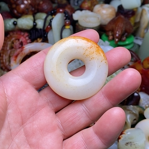 【闪购商品】和田玉未镶嵌挂件老*哥