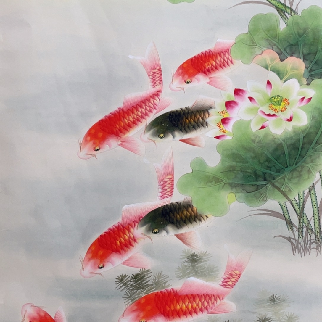 国画老师手绘带运险w