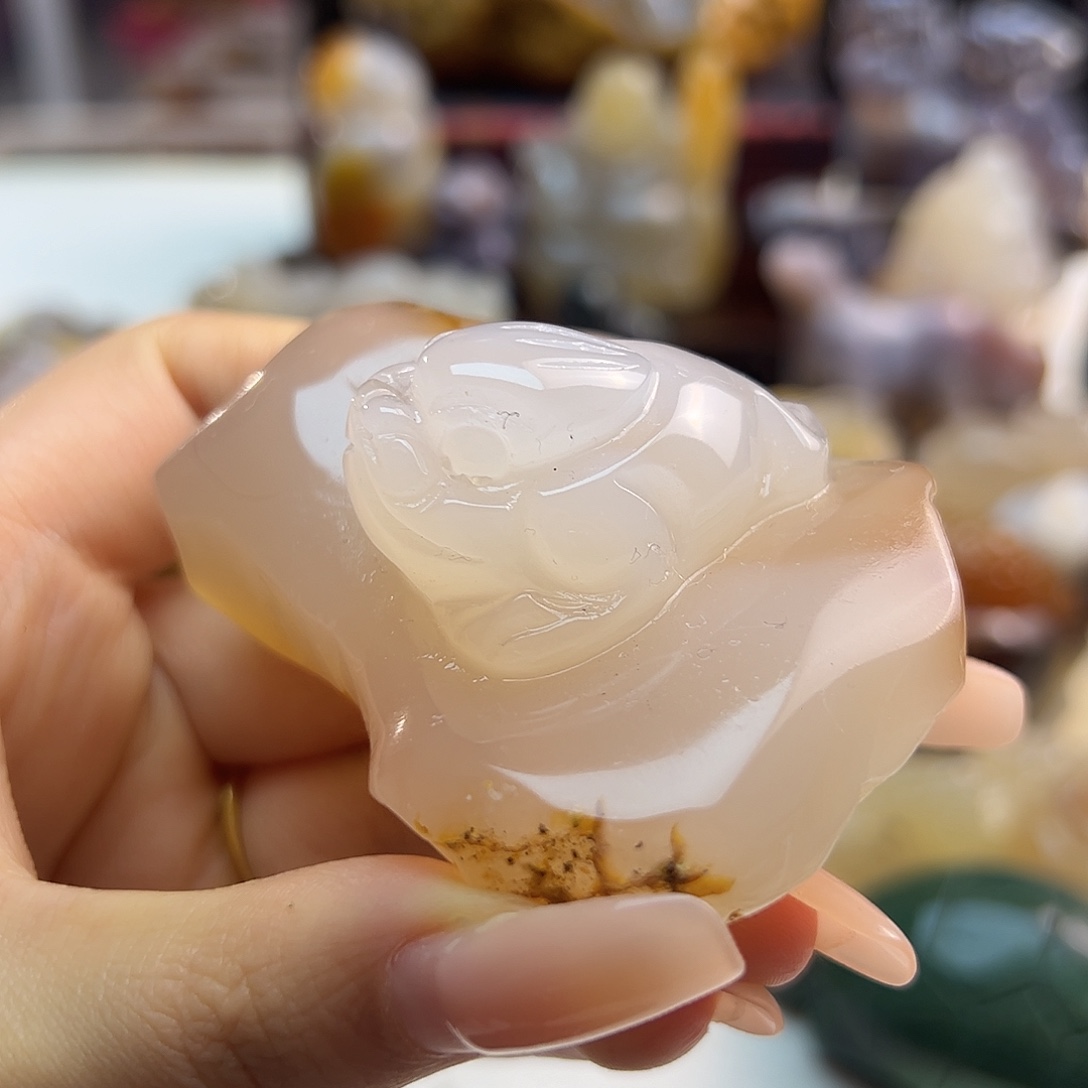 玛瑙/玉髓合金颈饰