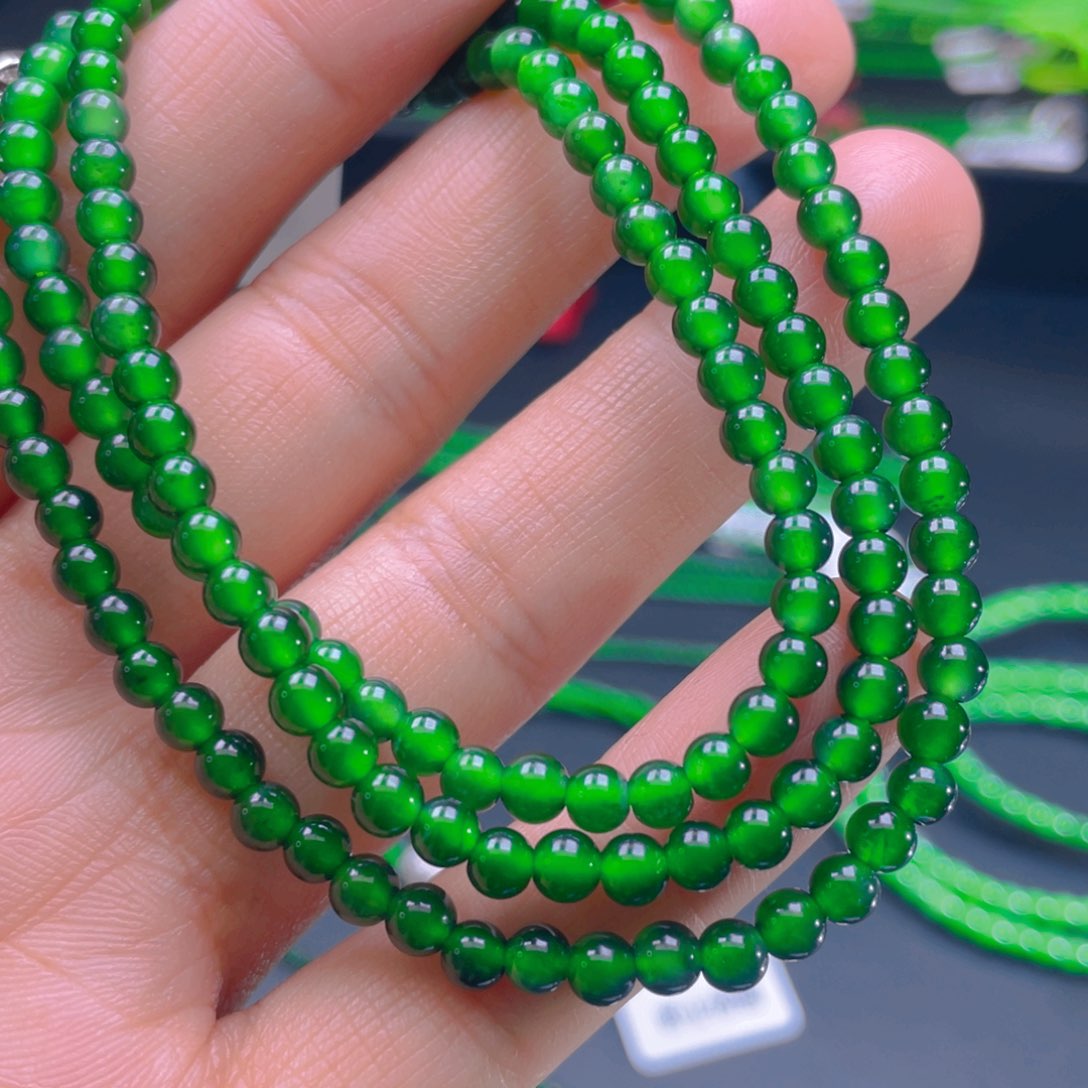 翡翠项链未镶嵌，1