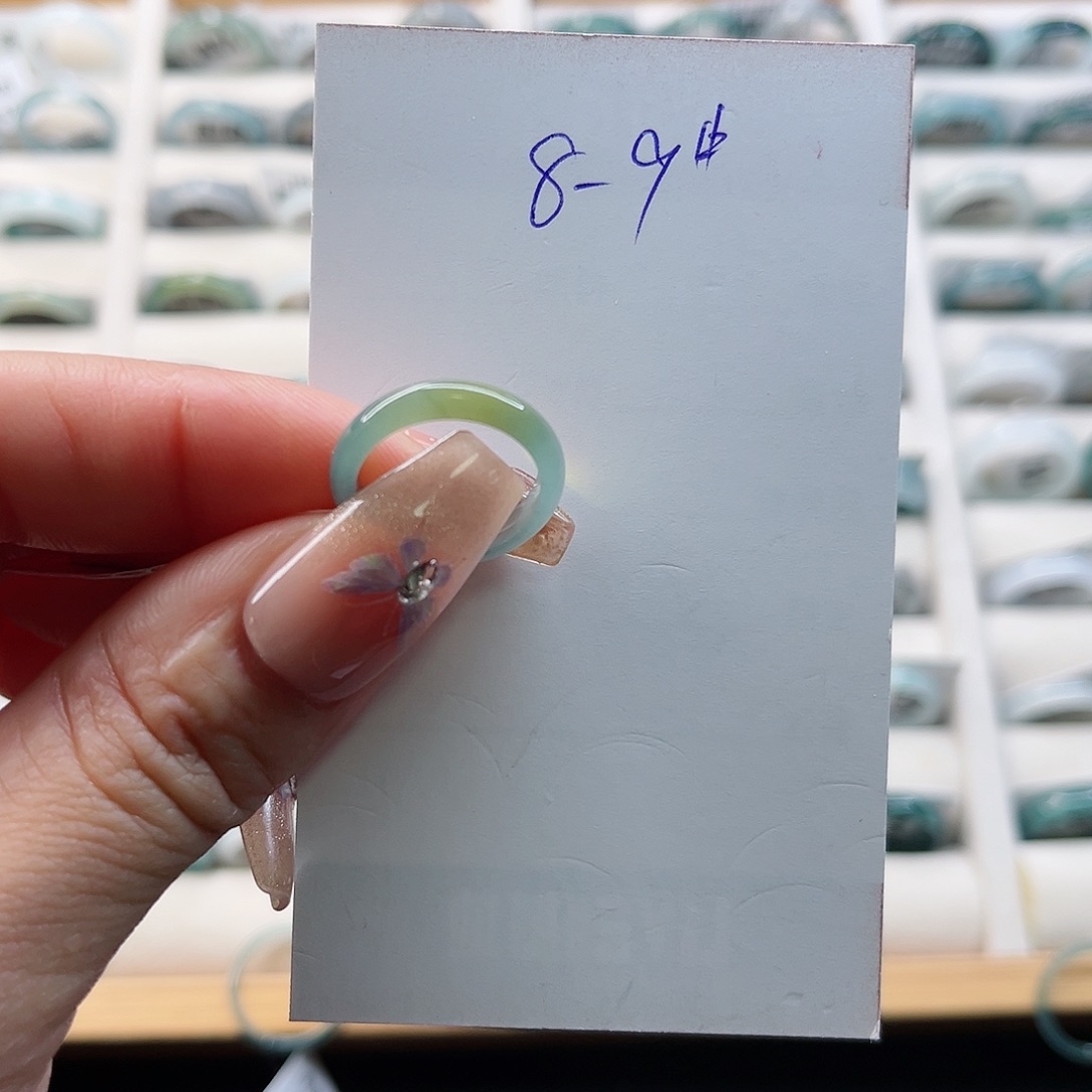 翡翠戒指未镶嵌戒指