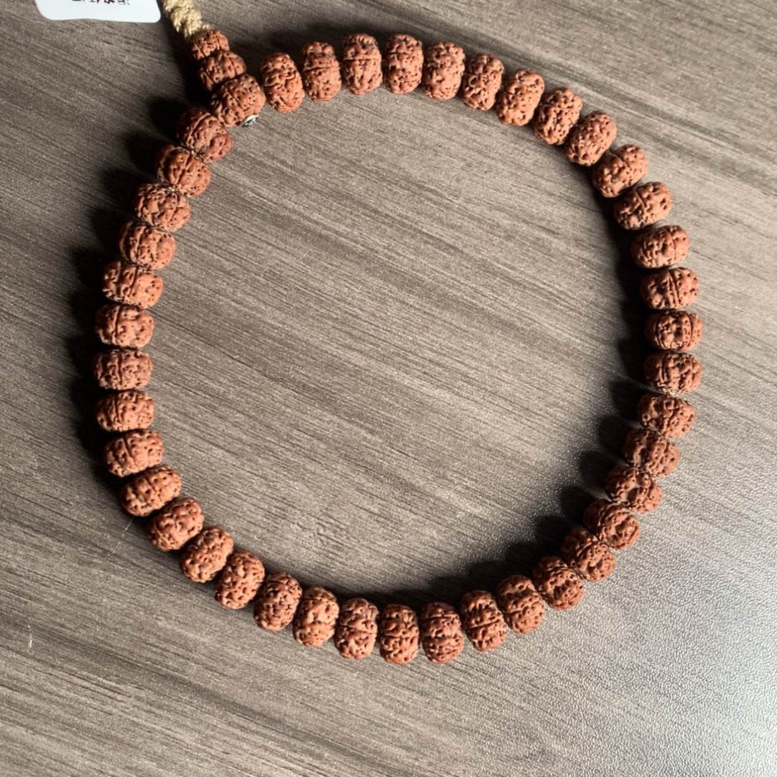 金刚菩提吊坠平细豆付块手持