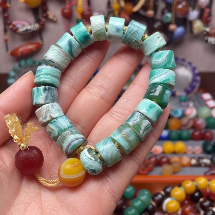 玛瑙/玉髓手链未镶嵌