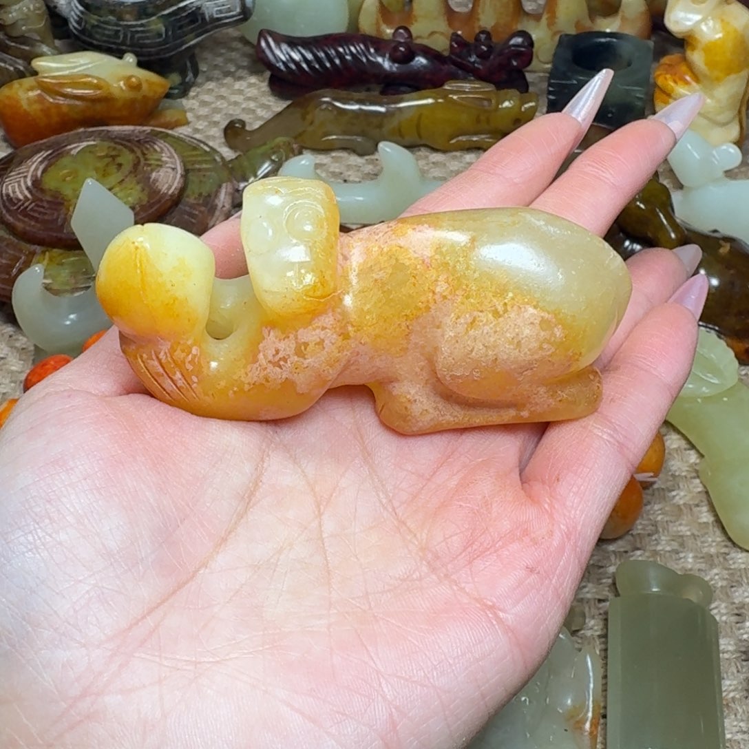 白玉菩提吊坠挂件