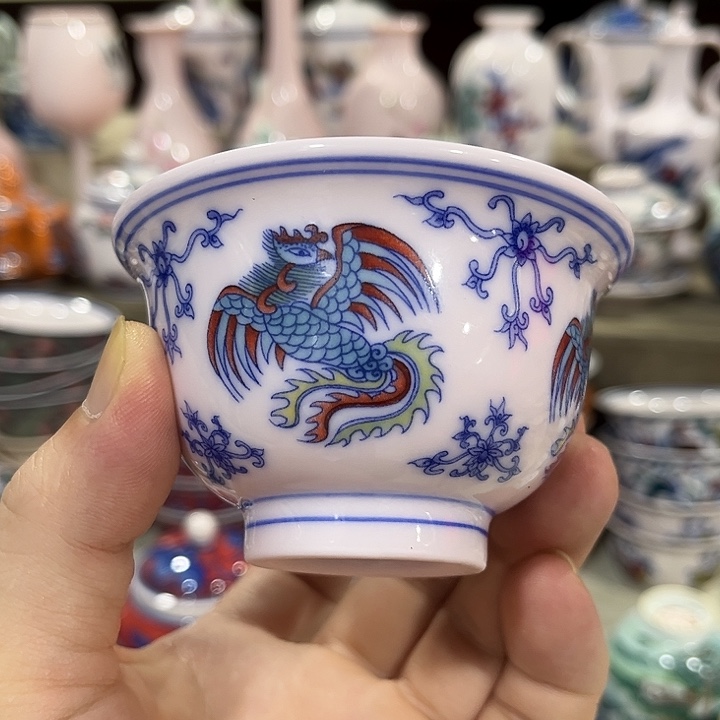 摆件////////景德镇陶瓷杯子。