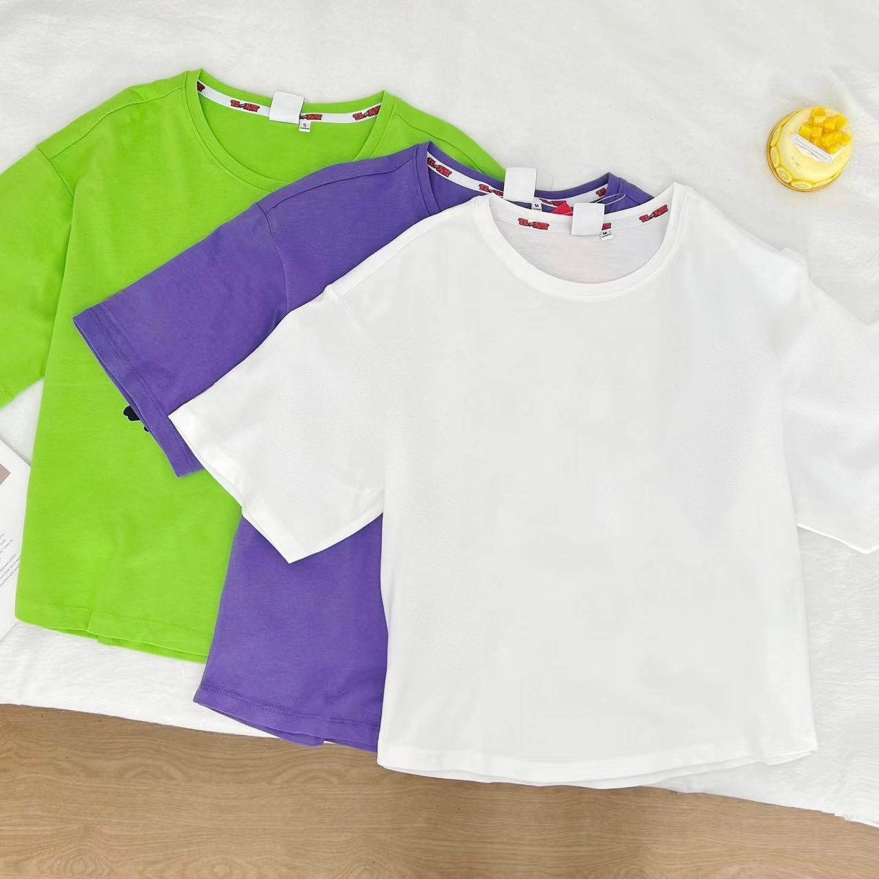 成人时尚百搭卡通宽松短袖亲子B2047