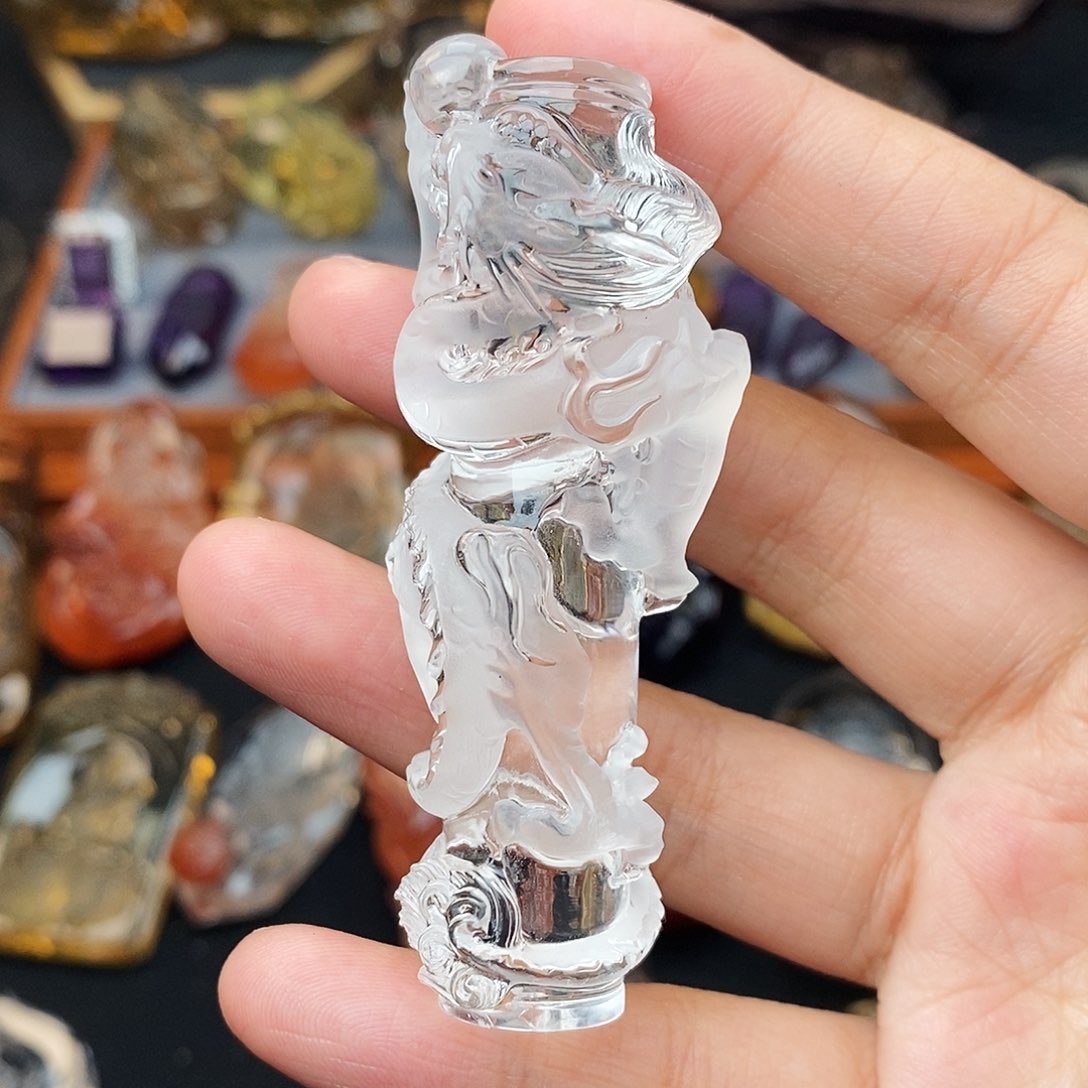 水晶吊坠未镶嵌吊坠