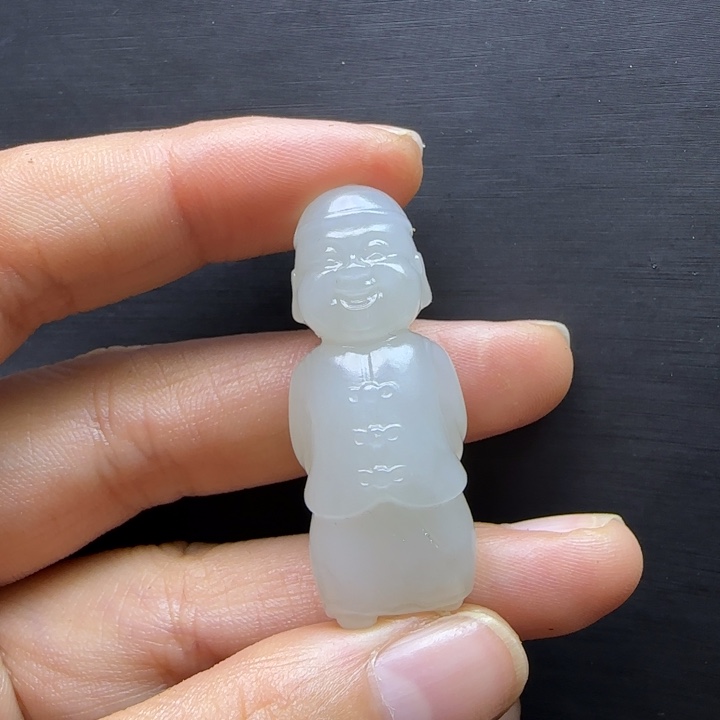 老***木和田玉未镶嵌挂件