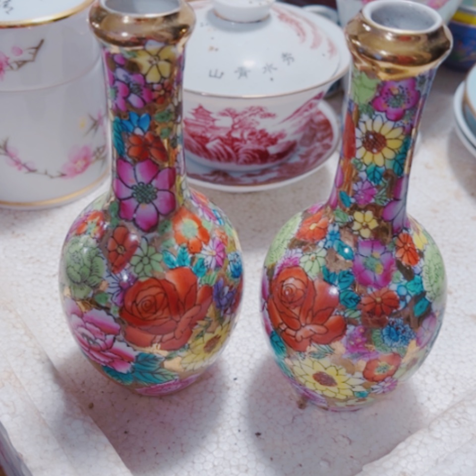 【闪购商品】紫砂茶盘祝**乐小瓶2个