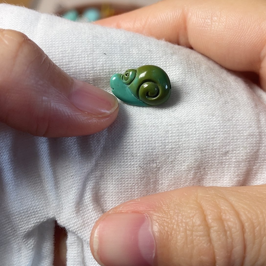 绿松石未镶嵌配饰