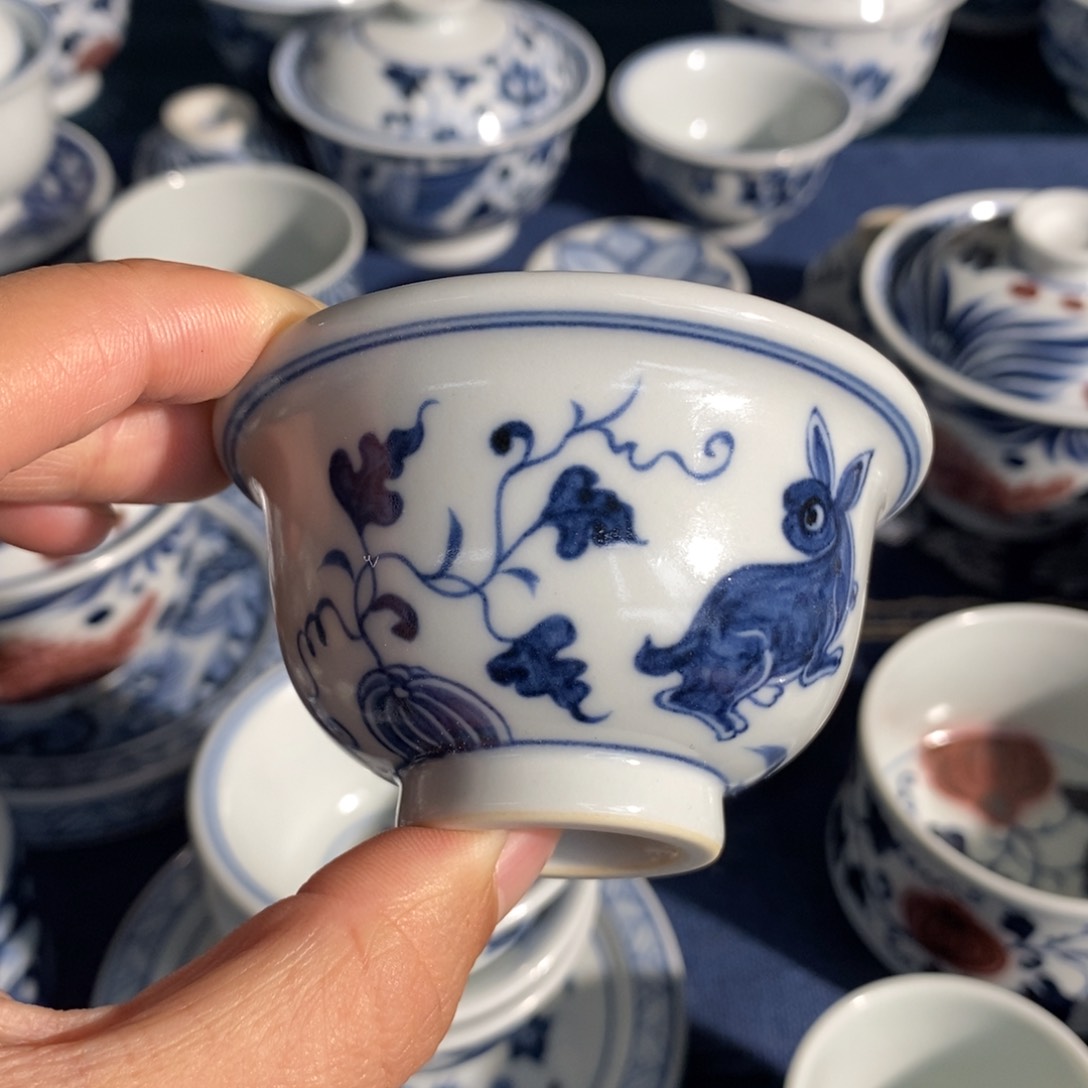 Y****g景德镇手工手绘茶具