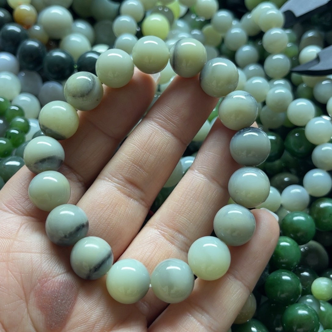 和田玉手链未镶嵌