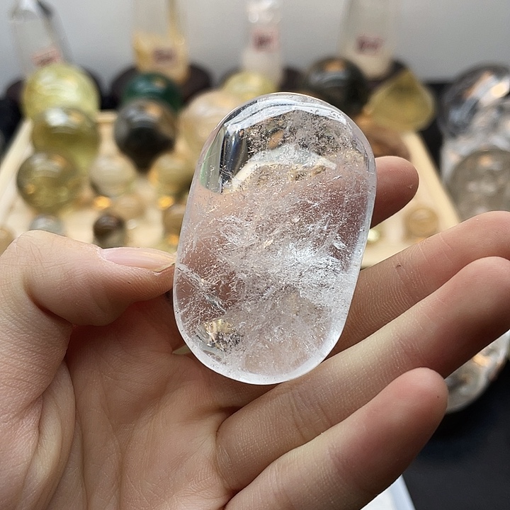 发晶未镶嵌珠宝半成品463水晶