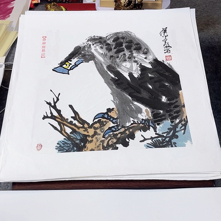 国画张圣敏先生纯手绘作品