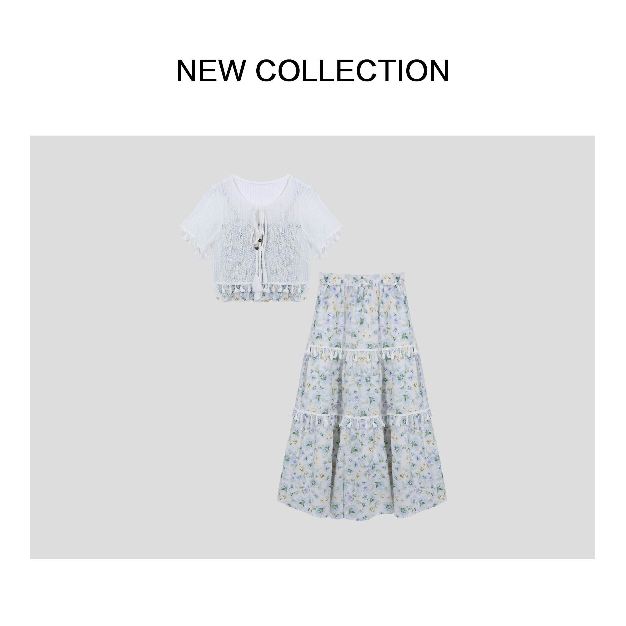 【琴姐专属】新品夏季时尚气质套装 D3527150