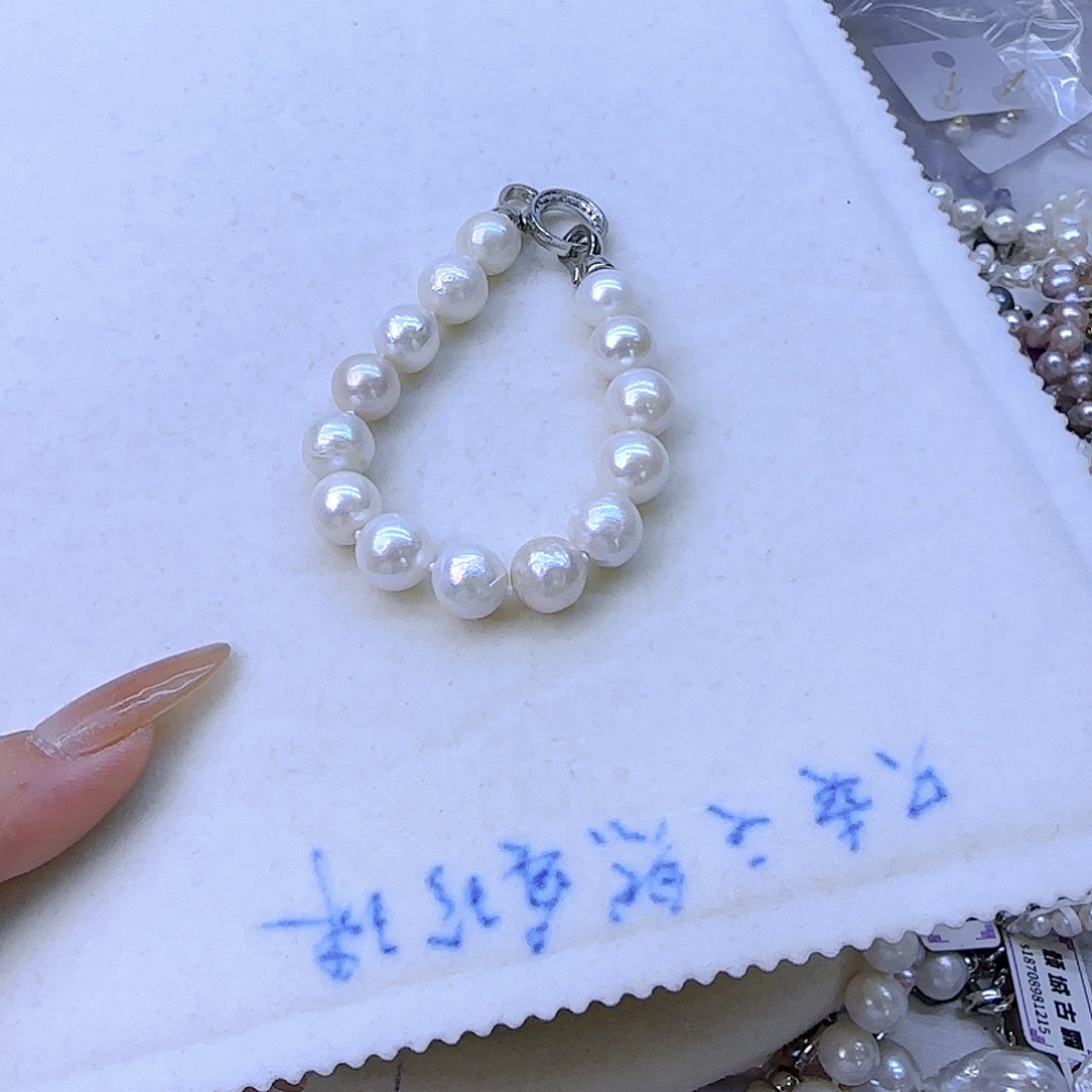 未镶嵌项链定制44淡水珍珠