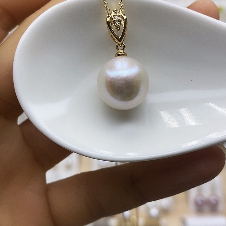 淡水珍珠颈饰合金