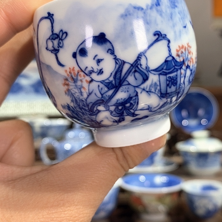 杯景德镇手工手绘陶瓷，高亮兴老师作品