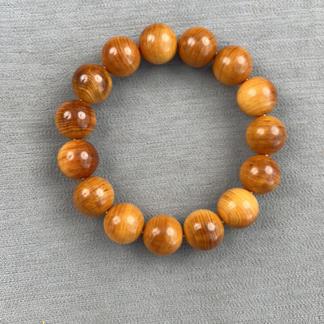 太行崖柏1.5陈化红油密纹