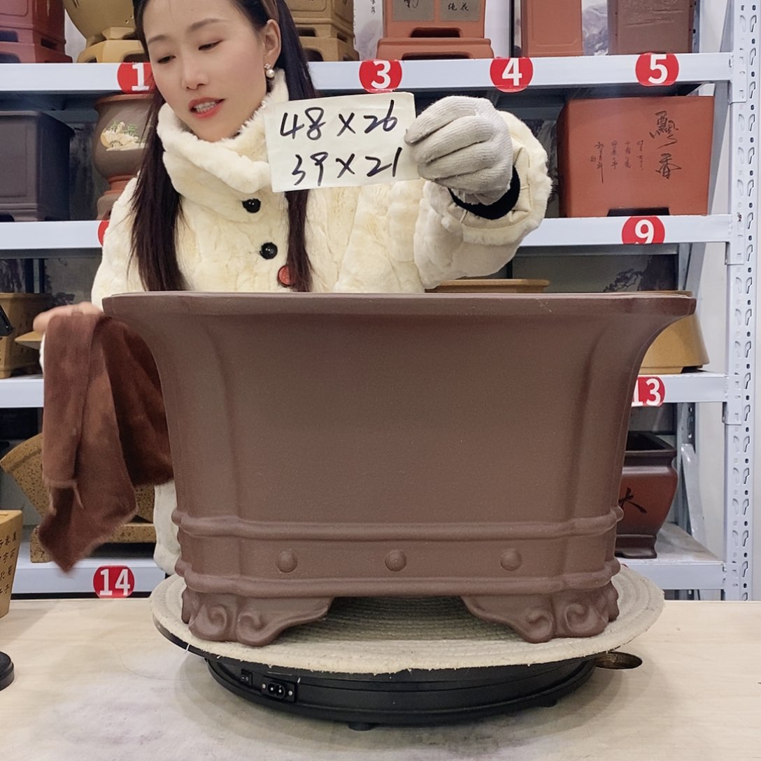 紫砂花盆紫砂花盆