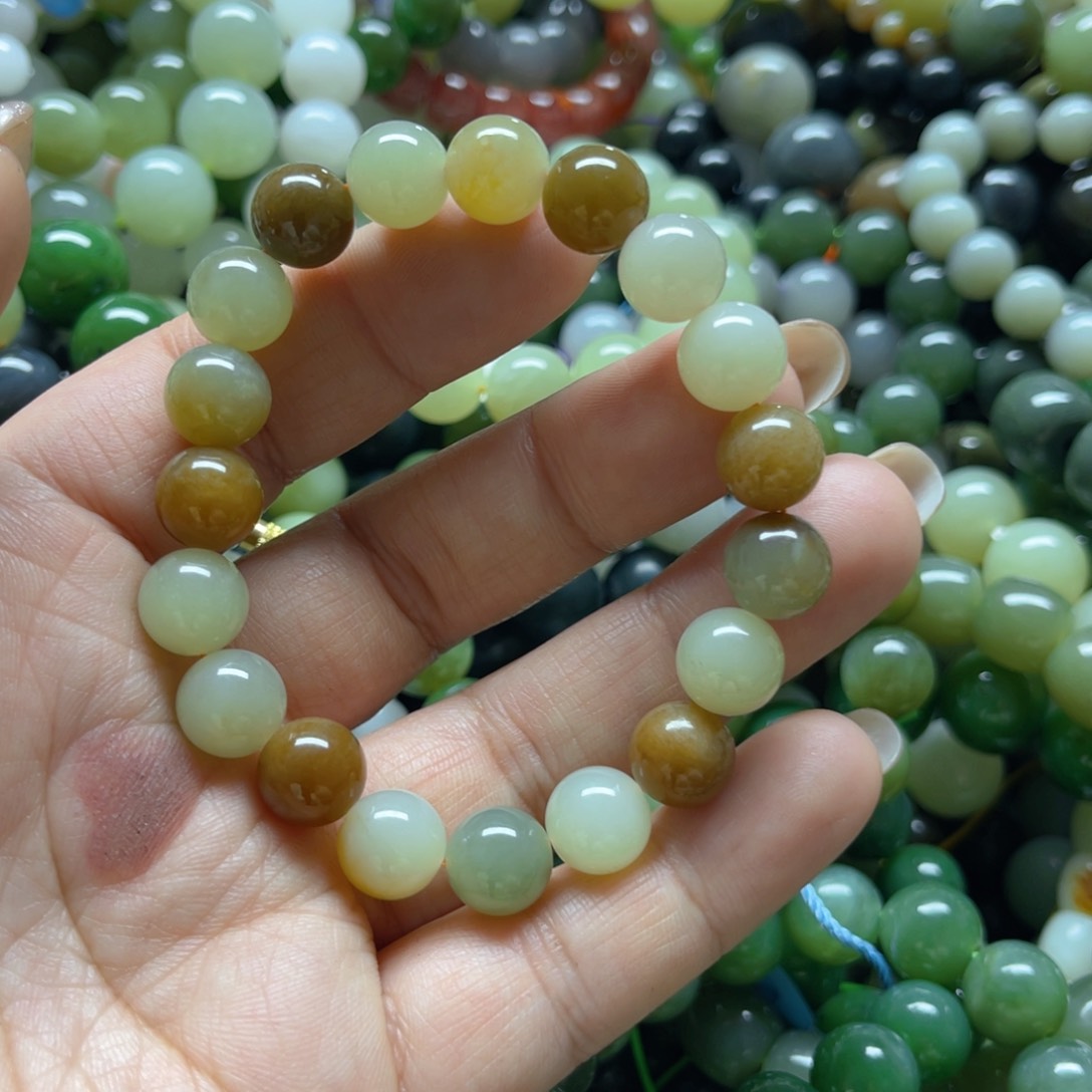 和田玉手链未镶嵌