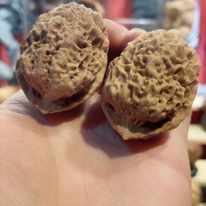 文玩核桃把件云铁2