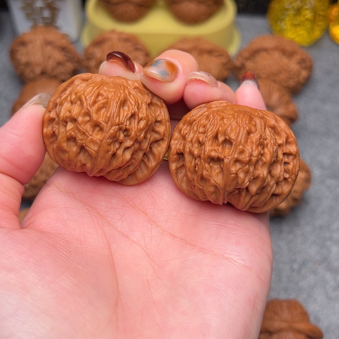 把件文玩核桃毕业精品精配山地磨41全品正磨绝绝