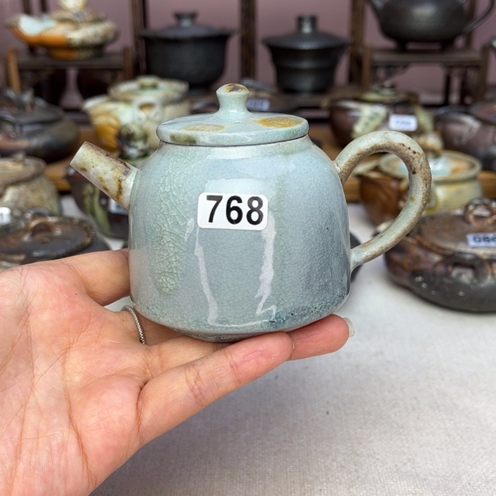 壶裸柴烧陶瓷茶具