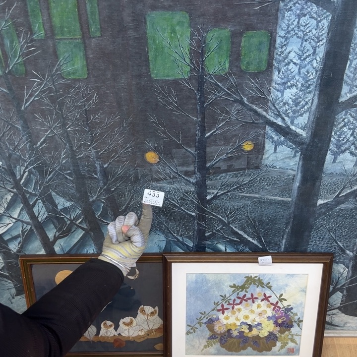 微***素版画中古商品433哈哈哈