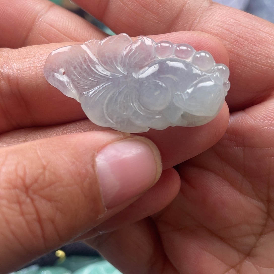 颈饰未镶嵌翡翠翡玉缘翡翠