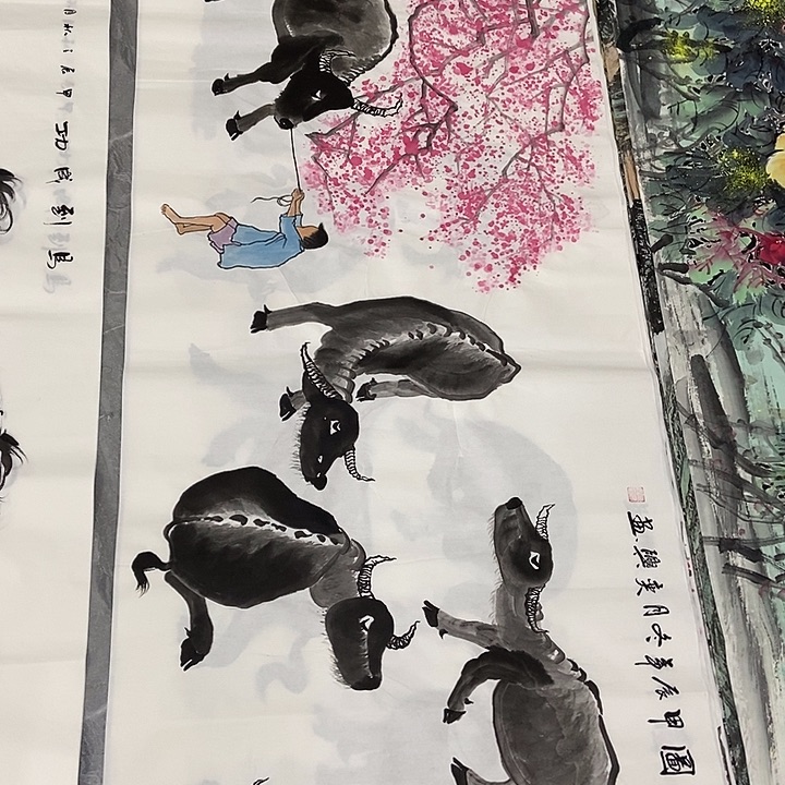 三个张画廊直播间！